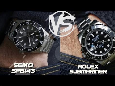 seiko spb143 vs rolex submariner|1 year seiko spb143.